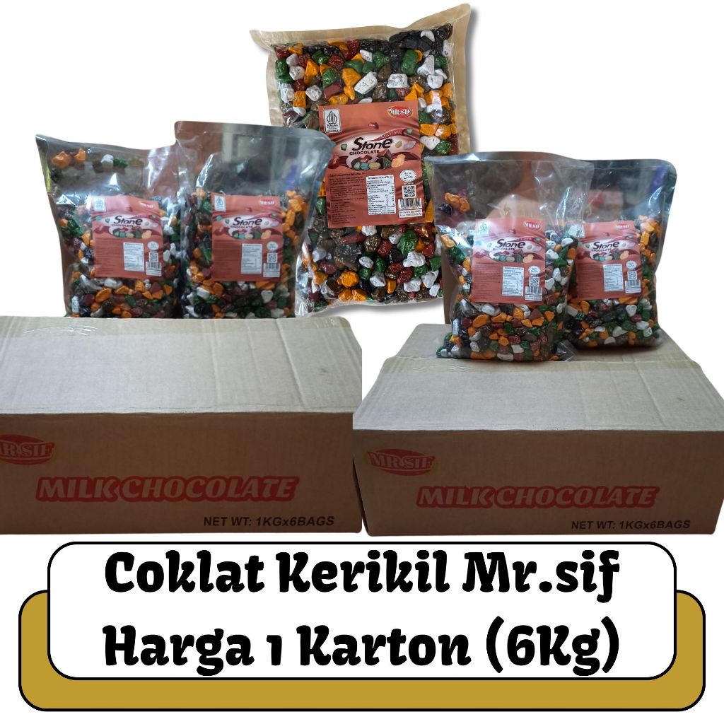 

OLEH OLEH HAJI DAN UMROH 6KG COKLAT KERIKIL ARAB I COKLAT BATU WARNA WARNI I COKLAT TURKEY I COKLAT MR SIF FANATIK TRAFFLINE