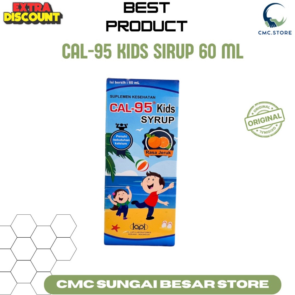 Cal - 95 kids sirup 60 ml