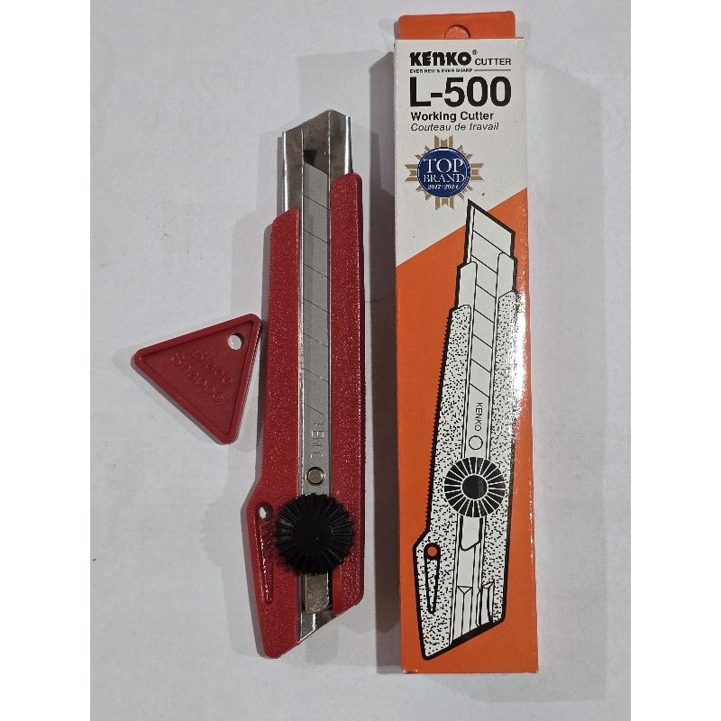 

CUTTER KENKO L-500 ORIGINAL CUTTER BESAR PISAU PEMOTONG KERTAS BISA REFILL
