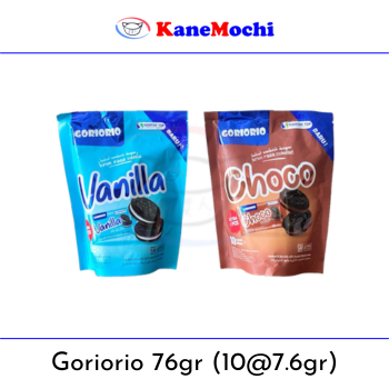 

Goriorio Pouch 76gr isi 10 @7.6gr - Tersedia dua varian