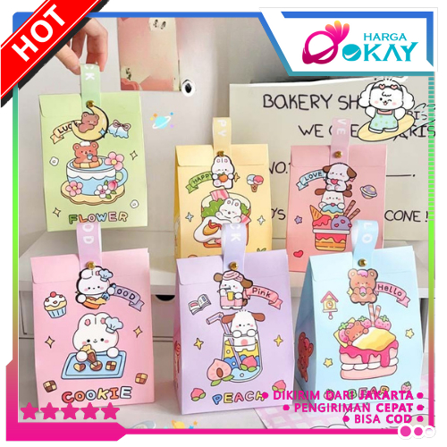 

HO Goodie Bag Ulang Tahun Anak Motif Kartun Kotak Kado Tas Bingkisan Hadiah Hampers Ulang Tahun Anak Paper Bag Karakter Kotak Souvenir Box Kue Tentengan Souvenirs Party Supplies