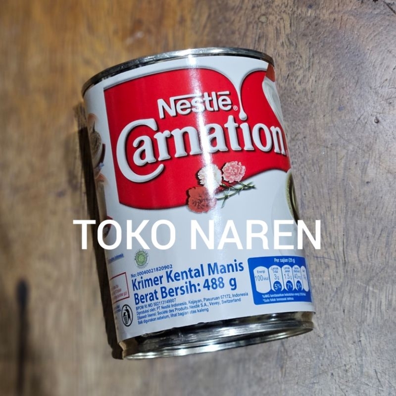 

Susu Krimer Kental Manis Carnation ( mawar ) Kemasan Kaleng dan Renceng