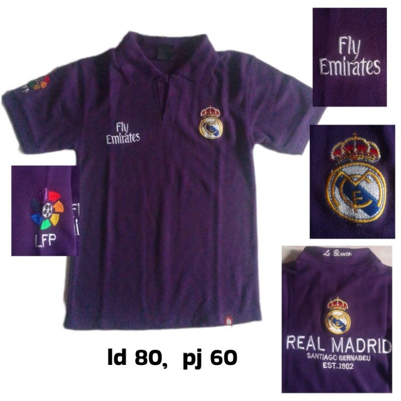kaos uniseks real Madrid fly Emirates,pl