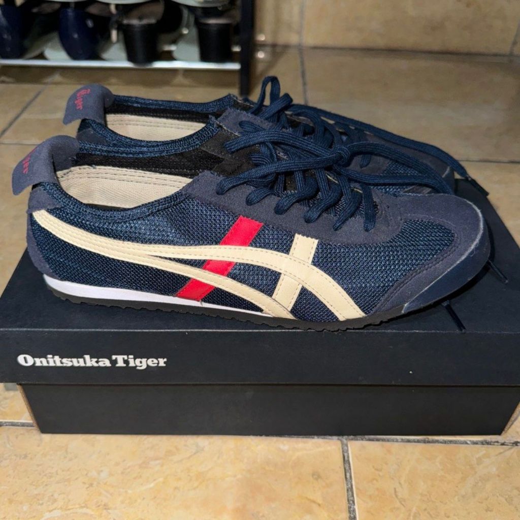 Onitsuka Tiger Mexico 66 navy 100% original