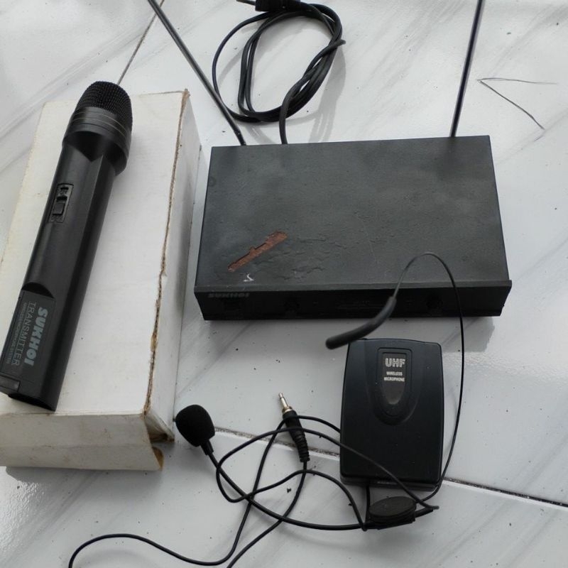 mic wireless merk Sukhoi bekas
