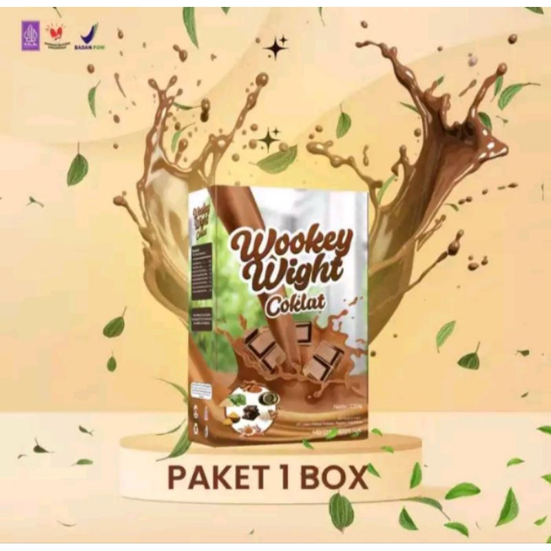 

WOOKEY WIGHT COKLAT - Susu Penambah Berat Badan 1 box