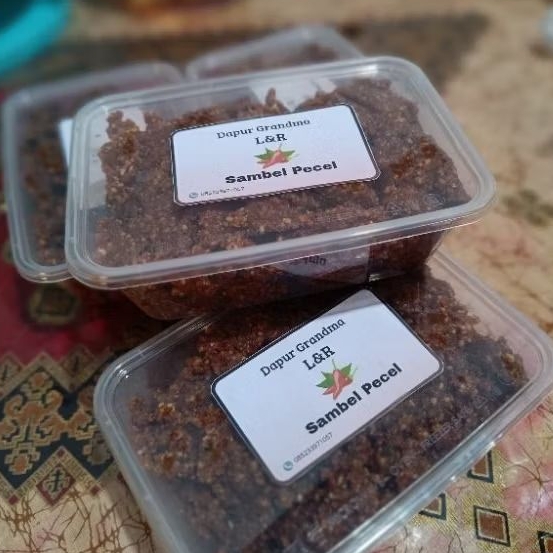 

Sambel Pecel Grandma L&R / berat 250gr