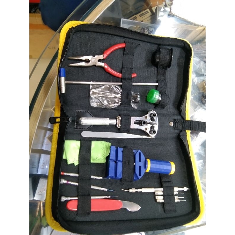 ALAT SERVISE JAM TANGAN SET TAS BISA COD