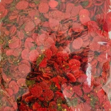 

Sosis Goreng kering Pedas Exstra Daun Jeruk 1kg Renyah Gurih