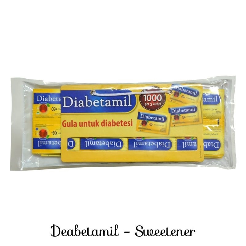 

Diabetamil sweetener polos 10*80s*1gr