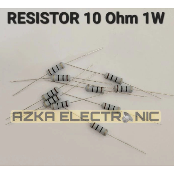 Resistor 10 Ohm 1W / Resistor 10ohm 1watt