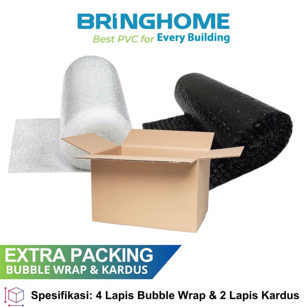 

EXTRA PACKING BUBBLE WRAP DAN KARDUS