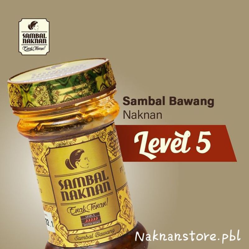 

SAMBAL NAKNAN LEVEL 5 (EXTRA PEDAS) 140 Gram