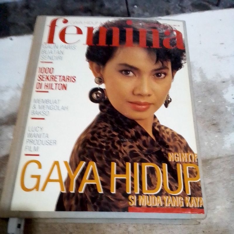 Majalah  Femina(bundel)5Edisithn1990