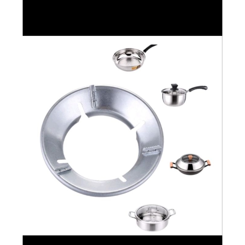 ALAS TATAKAN KOMPOR PELINDUNG API KOMPOR ALUMUNIUM ANTI KARAT