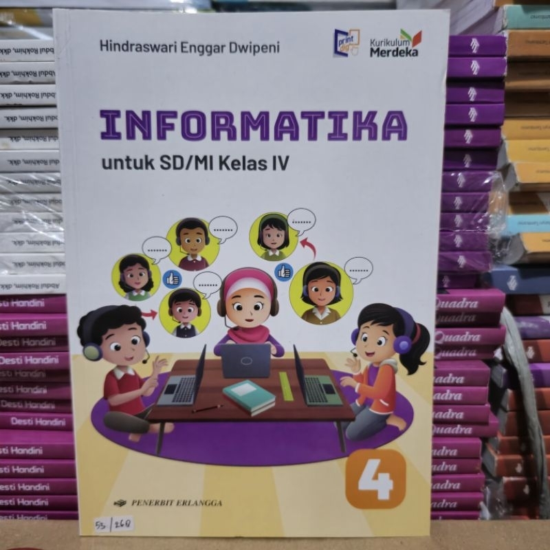 INFORMATIKA KELAS 4 SD KURIKULUM MERDEKA ERLANGGA
