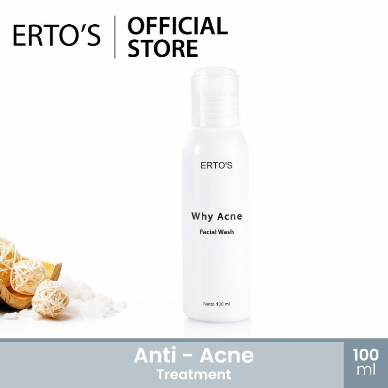 ERTOS WHY ACNE FACIAL WASH & WHY ACNE TONER