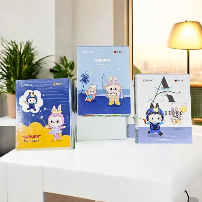 

Buku tulis Newstar 38 lembar 10 buku uk kwarto A5 Labubu