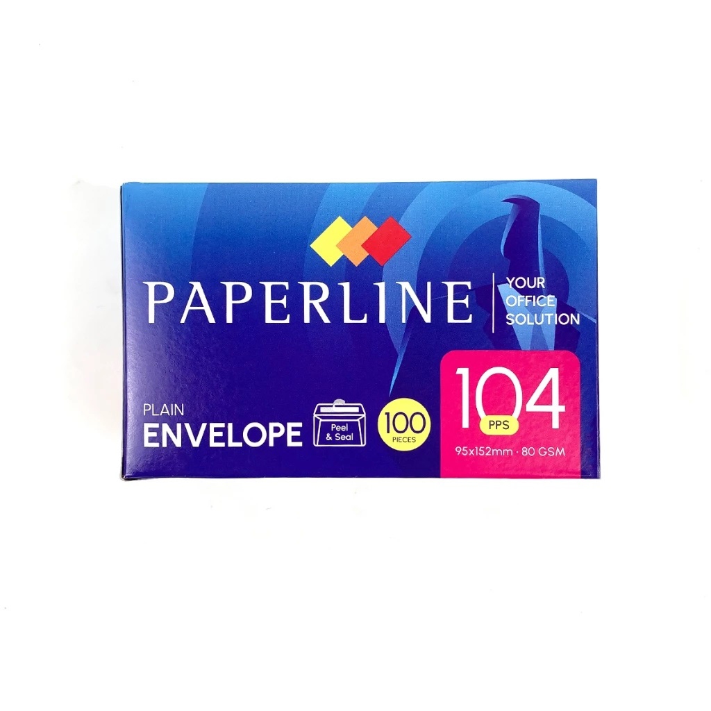 

Amplop Putih Polos Ukuran 95x152mm 104PPS PAPERLINE