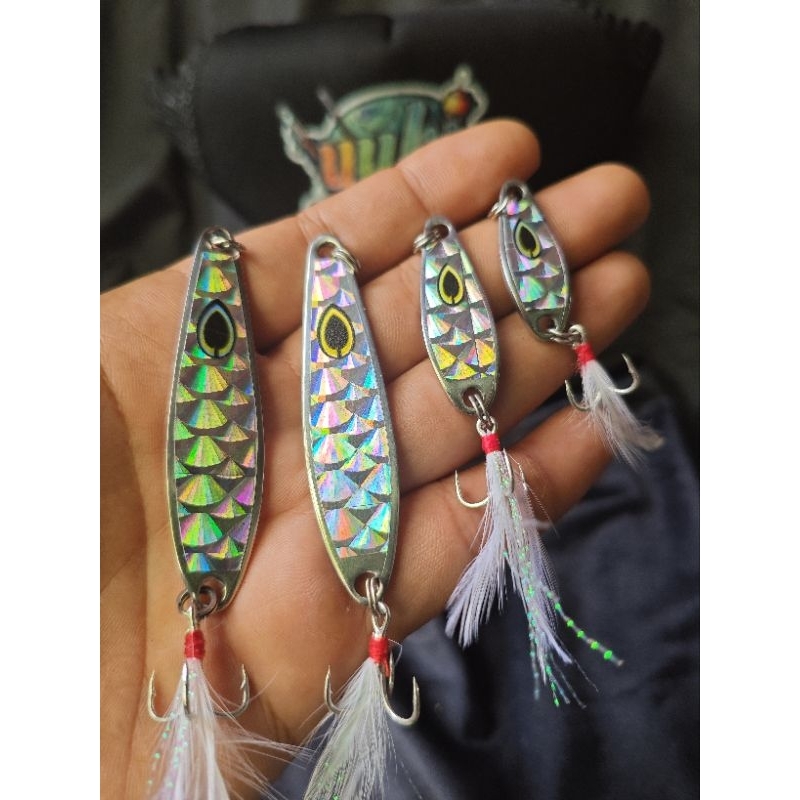 SPOON STAINLESS STEEL UMPAN UNTUK ULTRALIGHT CASTING