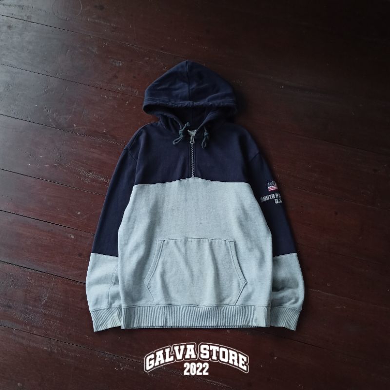 Hoodie Half Zipper WHO AU