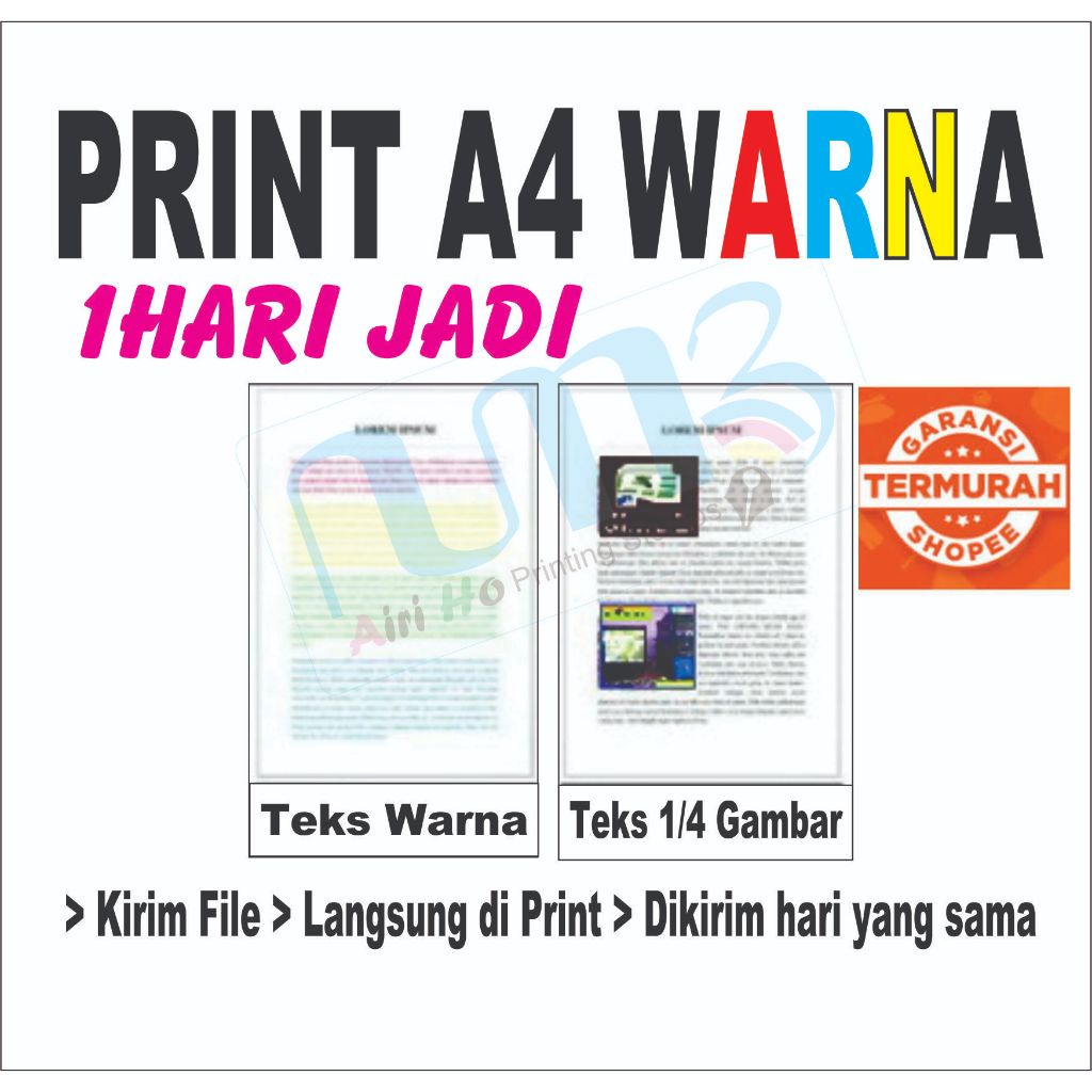 

CETAK PRINT WARNA A4 – HARGA GROSIR | KERTAS 75gsm