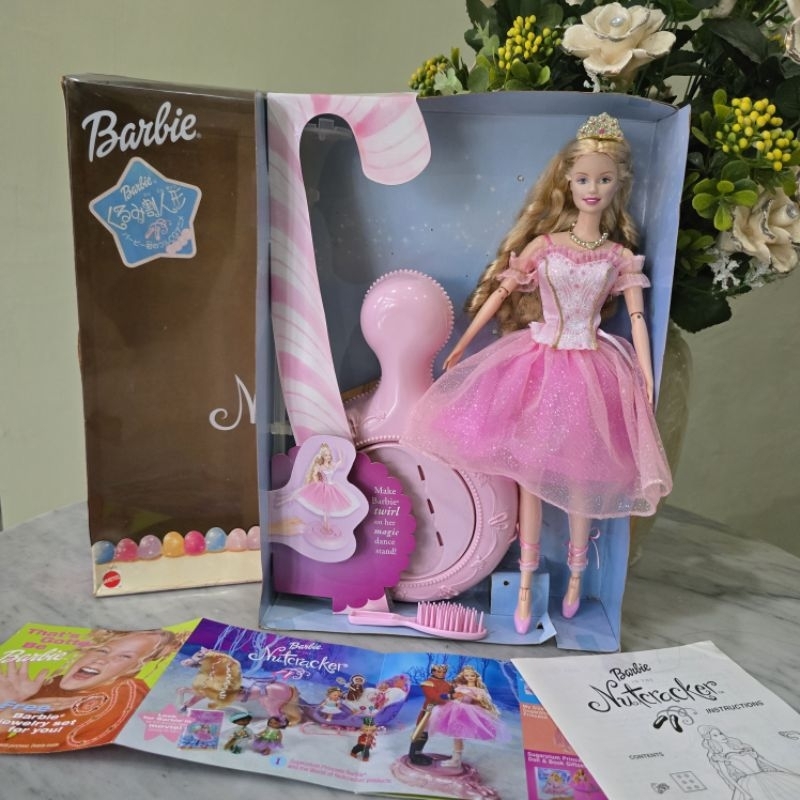 [READY] BARBIE CLARA THE NUTCRACKER 2001 BACK IN BOX