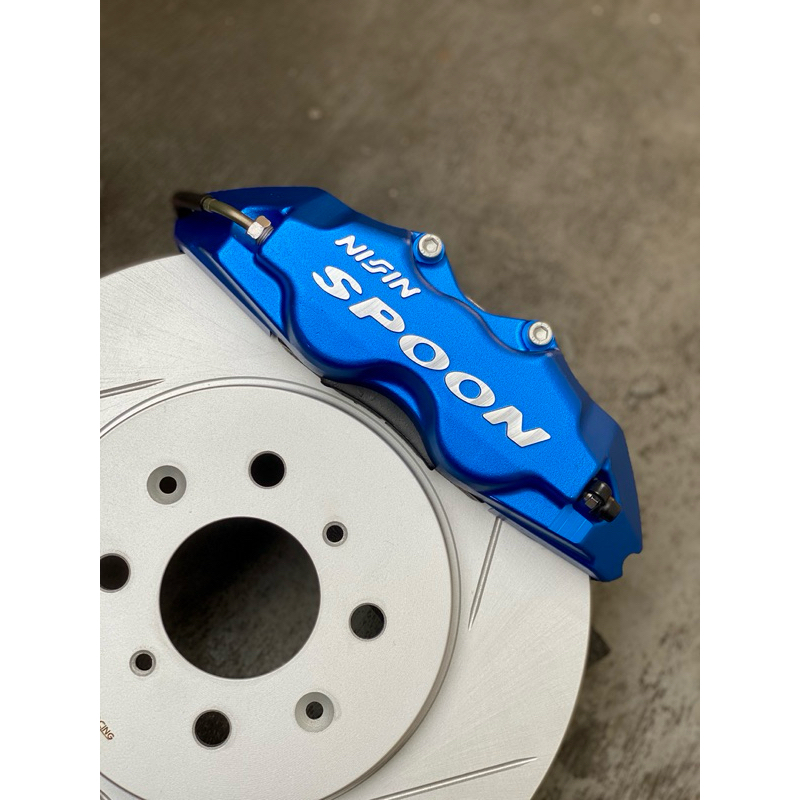 big brake kit rem disc BBK spoon 4pot jazz mobilio city ferio estilo