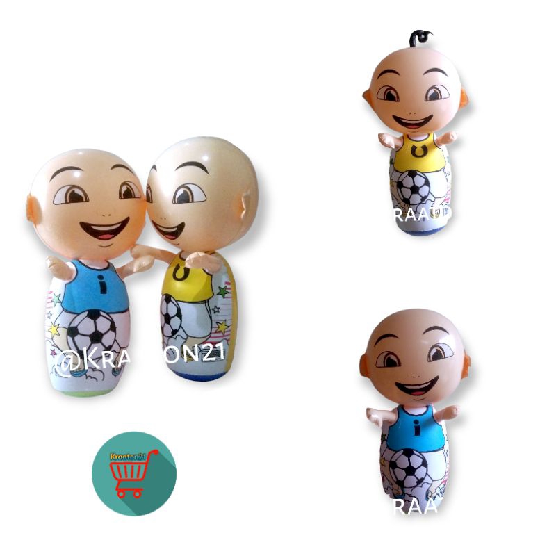 Mainan balon tinju pasir upin ipin , balon tinju pasir upin dan ipin terbaik mainan anak-anak yang b