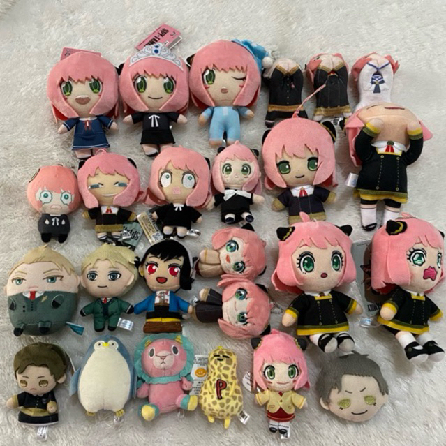 OFFICIAL PLUSH plushie Spy x Family Boneka Anya Forger Loid Forger Damian Desmond Bond Forger Banpre