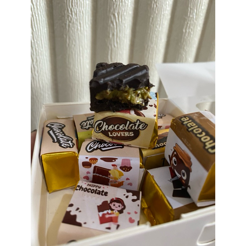 

coklat dubai mini coklat dubai dadu isi 10 coklat dubai viral