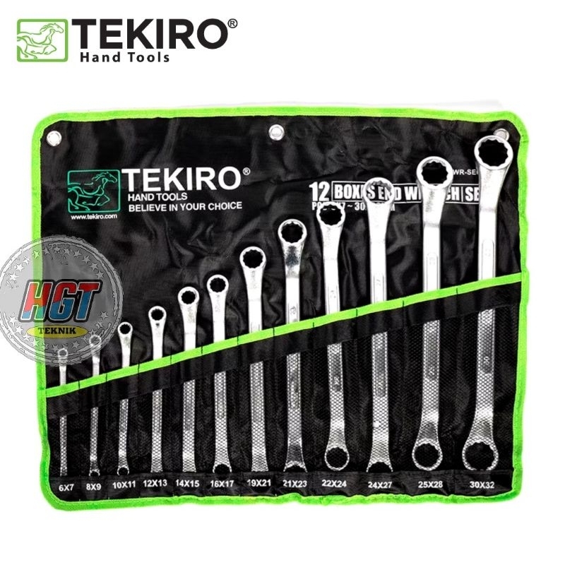 Kunci double Ring Set 12 Pcs Tekiro Kunci ring-ring
KUNCI RING SET