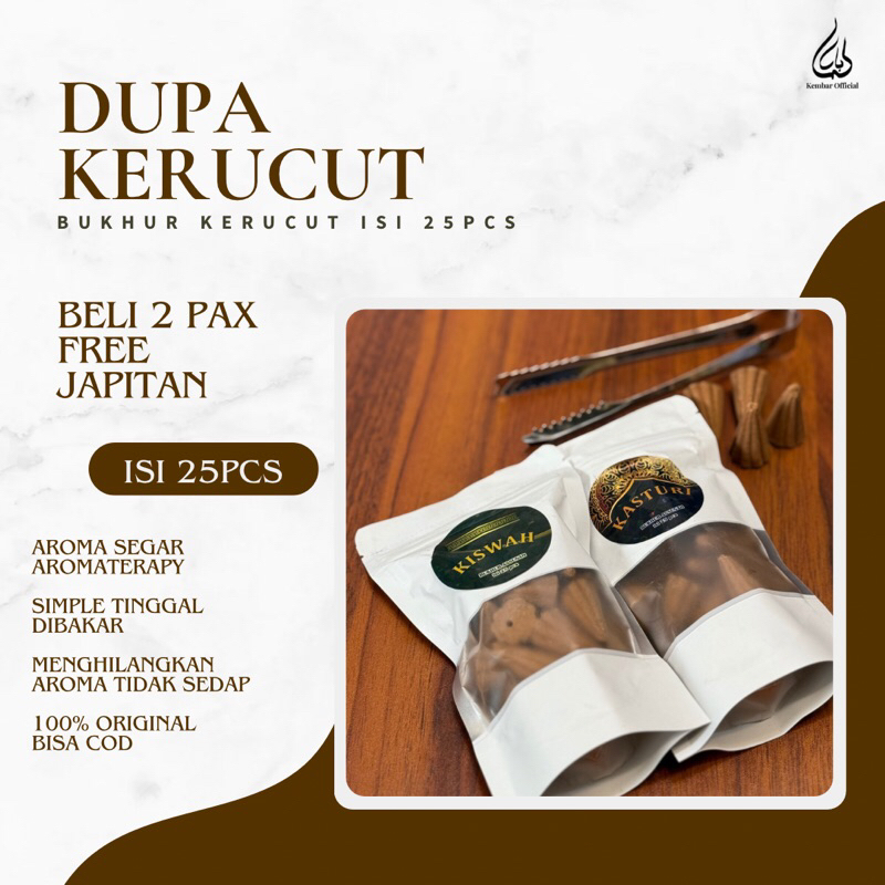 Paket 2 in 1 Bukhur kerucut aroma arabian | Bukhur Kerucut | Gaharu | Dupa | Bukhur arab