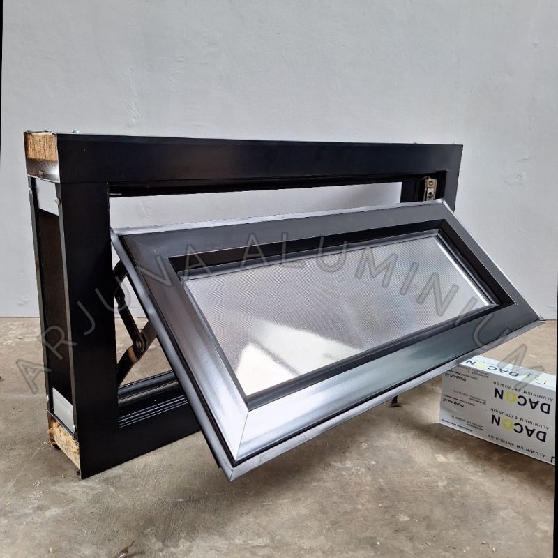 Jendela Aluminium Boven 1 Set  60x30