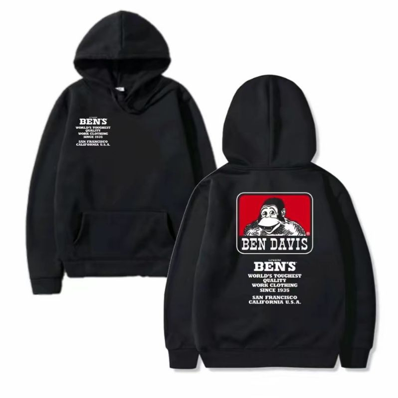 Ben davis Hoodie Jumper pria wanita sweater tudung distro bandung