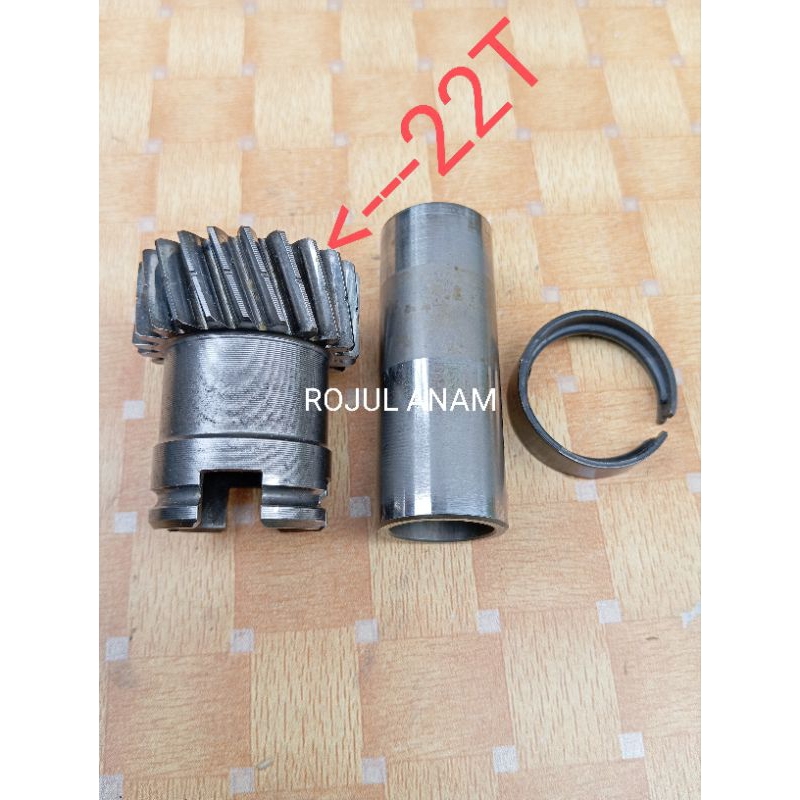 GIGI PRIMER GIGI KAMPAS GANDA LONCENG SUZUKI SHOGUN 125 SP ORIGINAL SECCOND