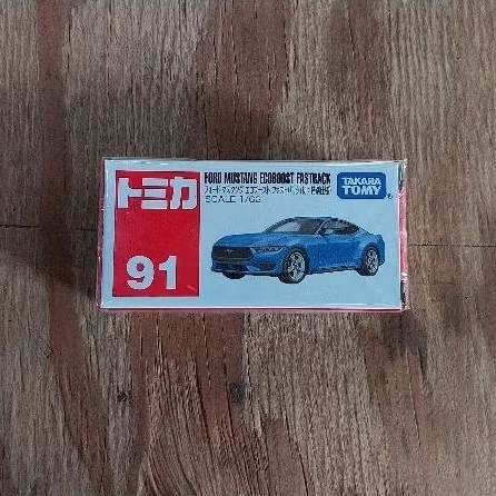 Tomica 91 Ford Mustang Ecoboost Fastback Blue