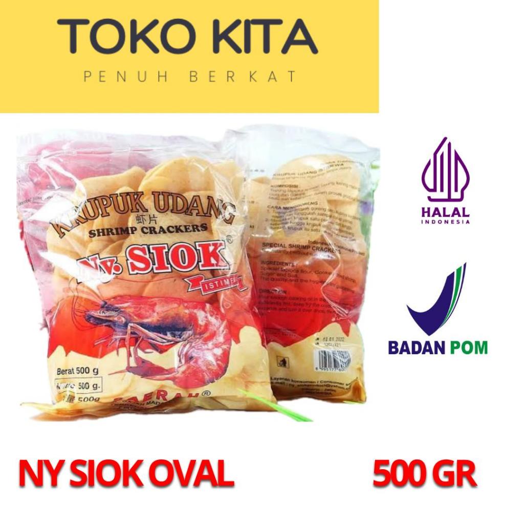 

Ny Siok Krupuk Udang Oval 500 gr