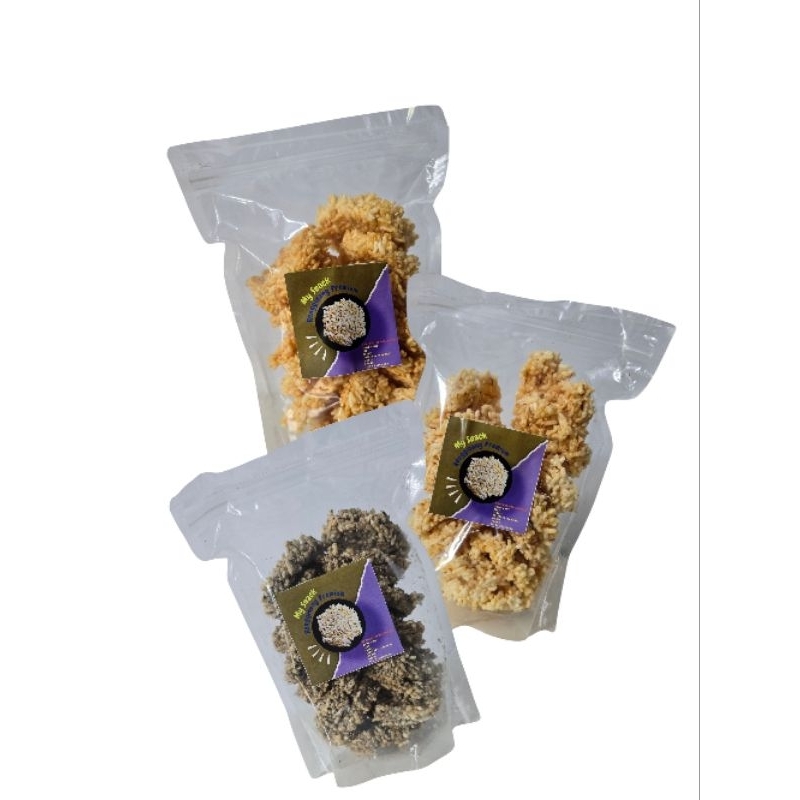 

Bundling 2 Pak ,Rengginang Premium Rasa Seafood