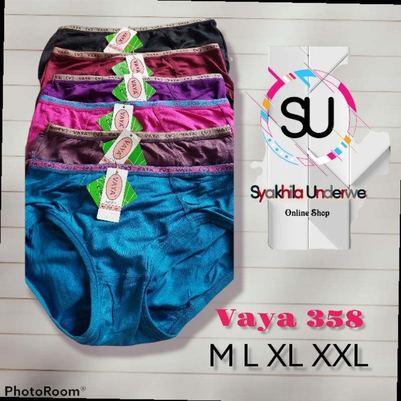 6 pcs Celana Dalam Vaya Art 358 | Cd Vaya lusinan