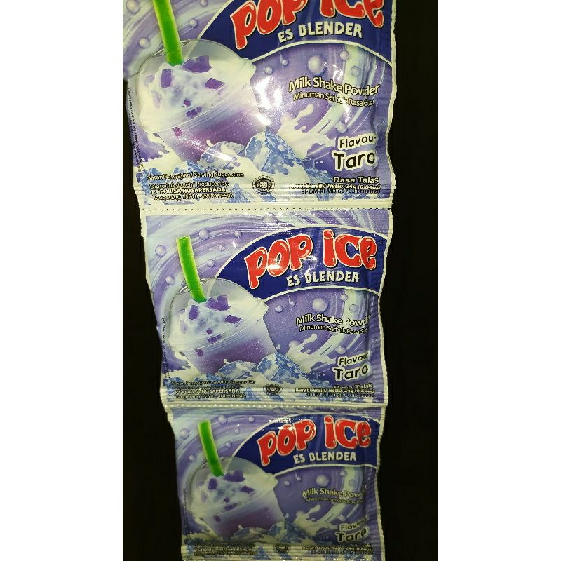 

pop ice rasa taro