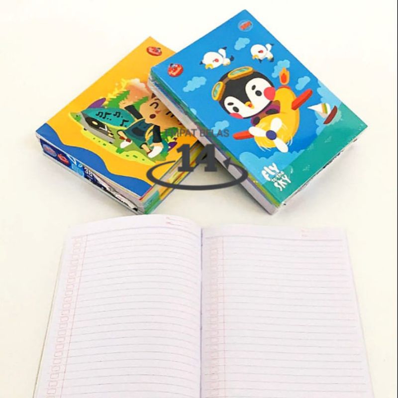 

1 Pak Buku Tulis Sidu 38 Lembar ( Isi 10 Buku )