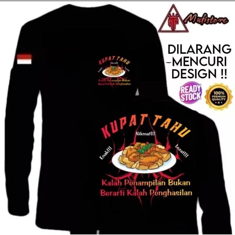 KAOS LENGAN PANJANG TEMA KUPAT TAHU