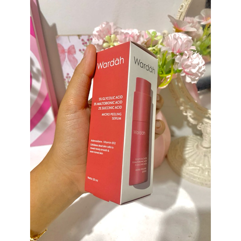 new peeling serum wardah