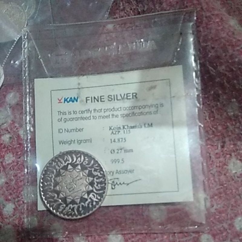 Koin dirham khamsa 5 dirham Antam