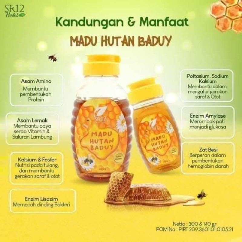 

Madu Hutan Baduy SK12 300gr