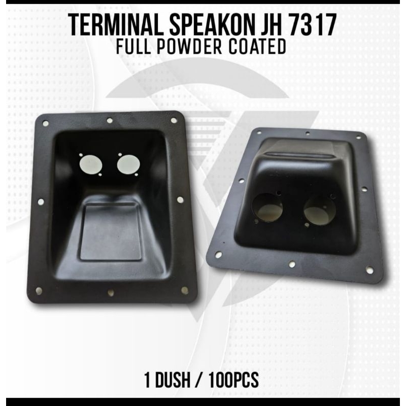 Terminal SPEAKON 7317 terminal spikon cekung terminal kodok speakon