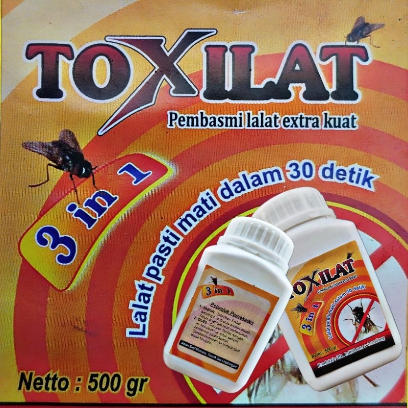 Toxilat basmi lalat dengan cepat