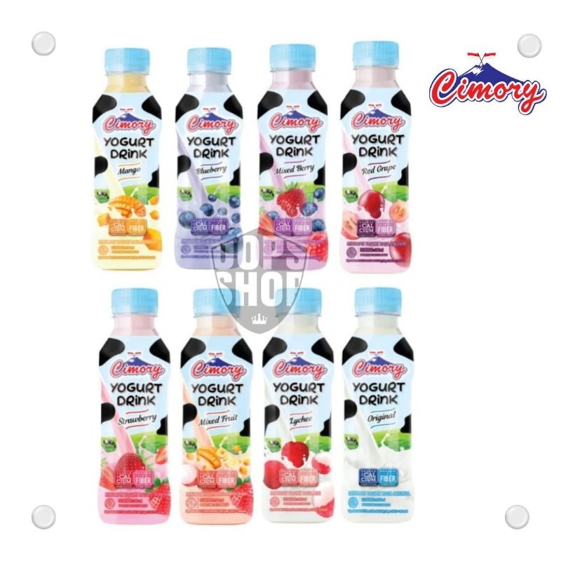 

oopsshop | Cimory Yogurt Drink, Low Fat Mix Rasa 240 ml 1 Karton / 24 Botol (Khusus Gosend)