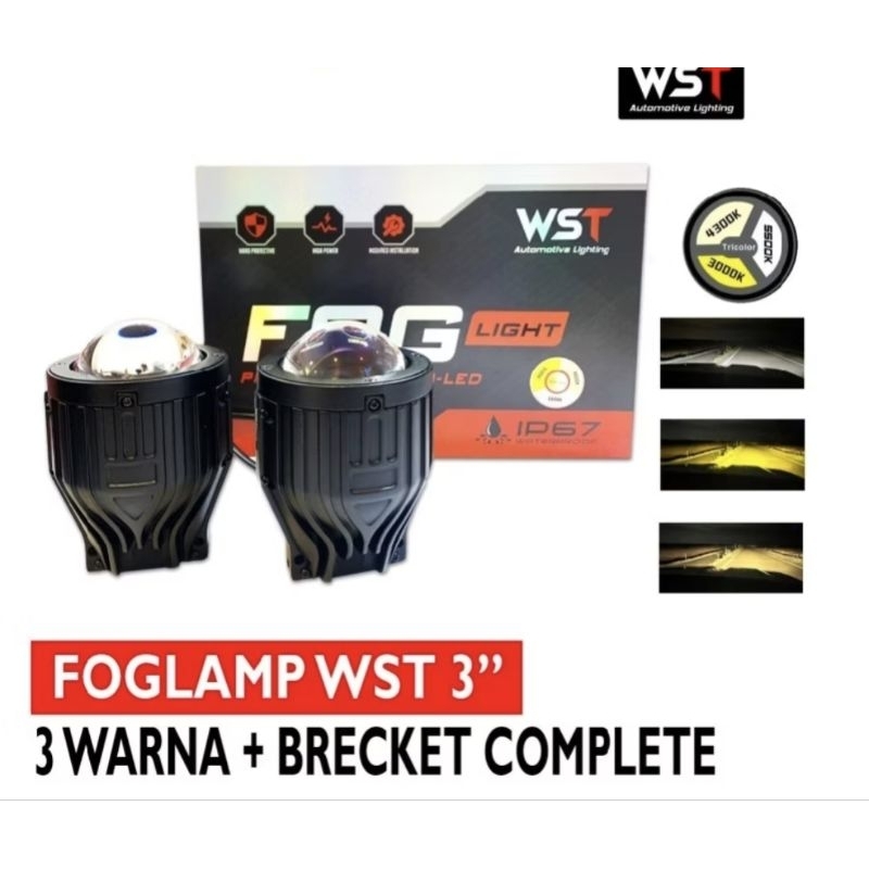 Biled Foglamp WST 3 warna